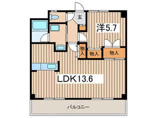 グレイス詩香【2階】の間取り