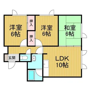 アーバンヴィラ【1階】の間取り