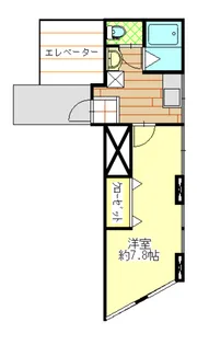 プティさくら野【5階】の間取り