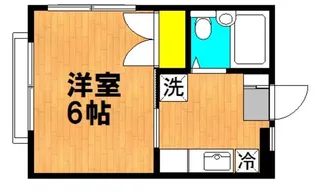 サンハイツ【2階】の間取り
