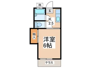 フェニックスハイツ【1階】の間取り