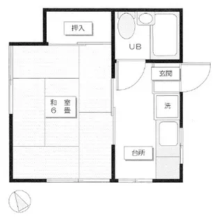 カーサ三河【2階】の間取り