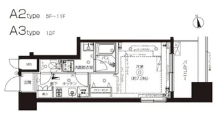 ZOOM府中【7階】の間取り