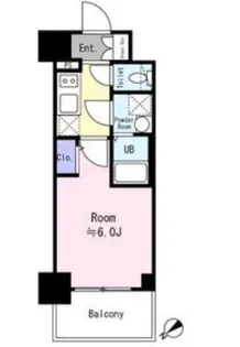 エスリードザ・グラン大阪ノース【2階】の間取り