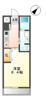 Bloom吉野作【1階】の間取り