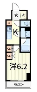 DIPS金町レジデンス【9階】の間取り