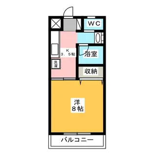 アイランド18【3階】の間取り