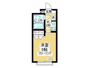 リーベM【1階】の間取り