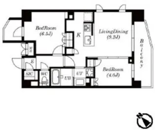 プラチナレジデンス【12階】の間取り