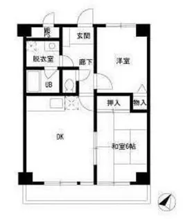 コンフォートソシアK【5階】の間取り