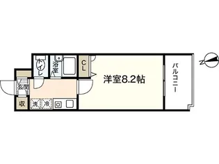 双葉ヒルズ堺町【9階】の間取り