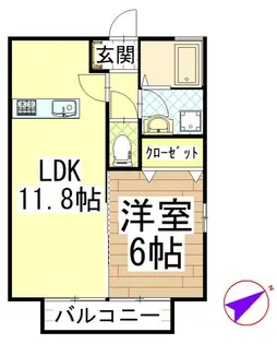 ArcadiaAI【1階】の間取り