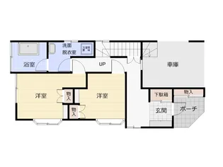 埼玉県所沢市狭山ケ丘1【一戸建】の間取り
