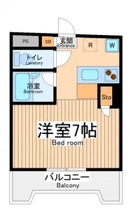 グランドアロー【1階】の間取り