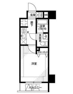 プレール・ドゥーク品川シーサイド【2階】の間取り