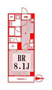 ブライトV【2階】の間取り