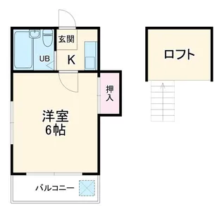 塚原ハイム【2階】の間取り
