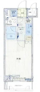 ルーブル下北沢【1階】の間取り