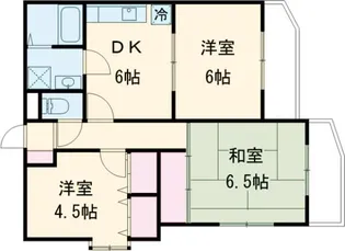 ビラ ハクベリー【1階】の間取り