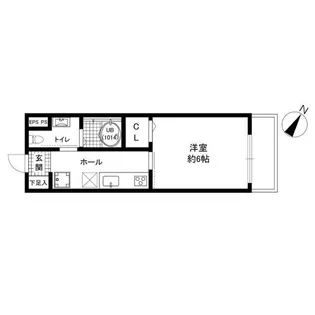 ノベル高台【1階】の間取り