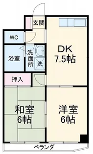 F・Kビル金沢文庫【4階】の間取り