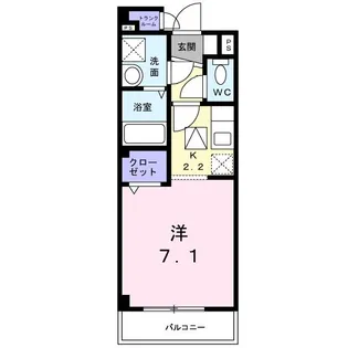 グランソレイユ【2階】の間取り