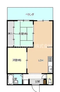 京都府福知山市字堀【マンション】の間取り