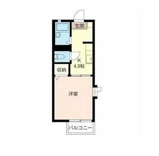 ディアス幡ケ谷【2階】の間取り