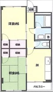 ストークマンション【3階】の間取り
