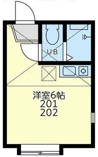 神奈川県横浜市港北区鳥山町【アパート】の間取り