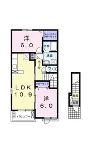 アルコ イーリス V【2階】の間取り