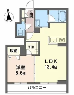 スマイリング桜田【1階】の間取り