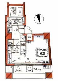 セジョリ早稲田【5階】の間取り