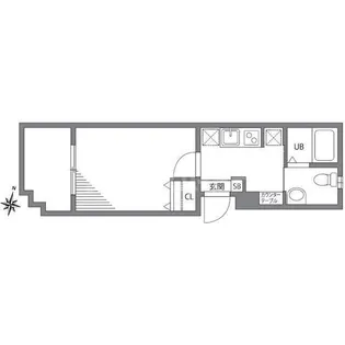 シャリオ押上【4階】の間取り