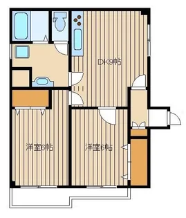 ニューハイム中村橋【3階】の間取り
