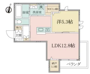 (シニア限定)ヘーベルヴィレッジ松戸二十世紀が丘~ヘーベルヴィレッ【2階】の間取り