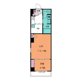 カーサステラ【7階】の間取り