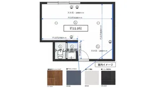 プライム赤坂【3階】の間取り