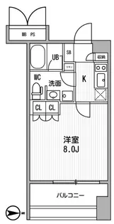 サンフル押上I【2階】の間取り
