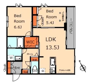 メゾン千華【3階】の間取り