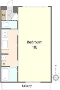 Cote d Azur【9階】の間取り