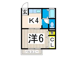 エミネンスピア1【2階】の間取り