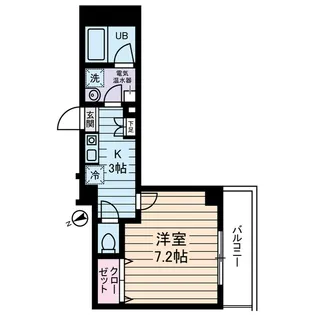 プリマヴェーラ問屋町【5階】の間取り