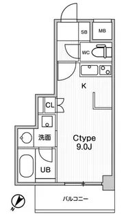 JMFResidence町田【5階】の間取り