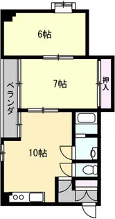 丹保ビル【3階】の間取り