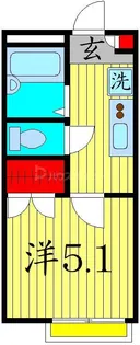 アーバンハウス雑司が谷【1階】の間取り