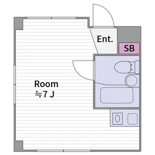 プラトー上町【2階】の間取り