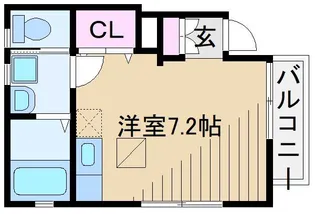 アネックス大倉山【1階】の間取り