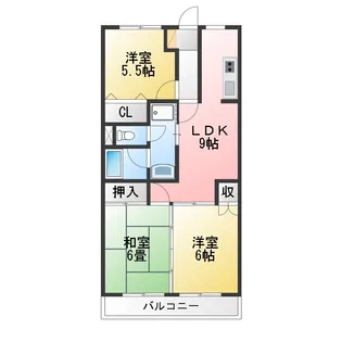 ドリーミー静【1階】の間取り