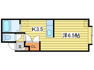 サンコート(江別)【1階】の間取り